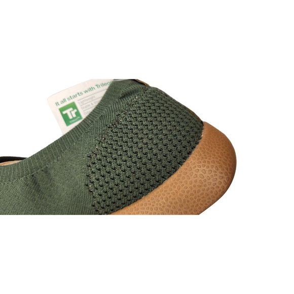 SoftScience The Tradewind Men's Slip On Athleisure Shoes - Sage & Tan Sole - Picture 6 of 13